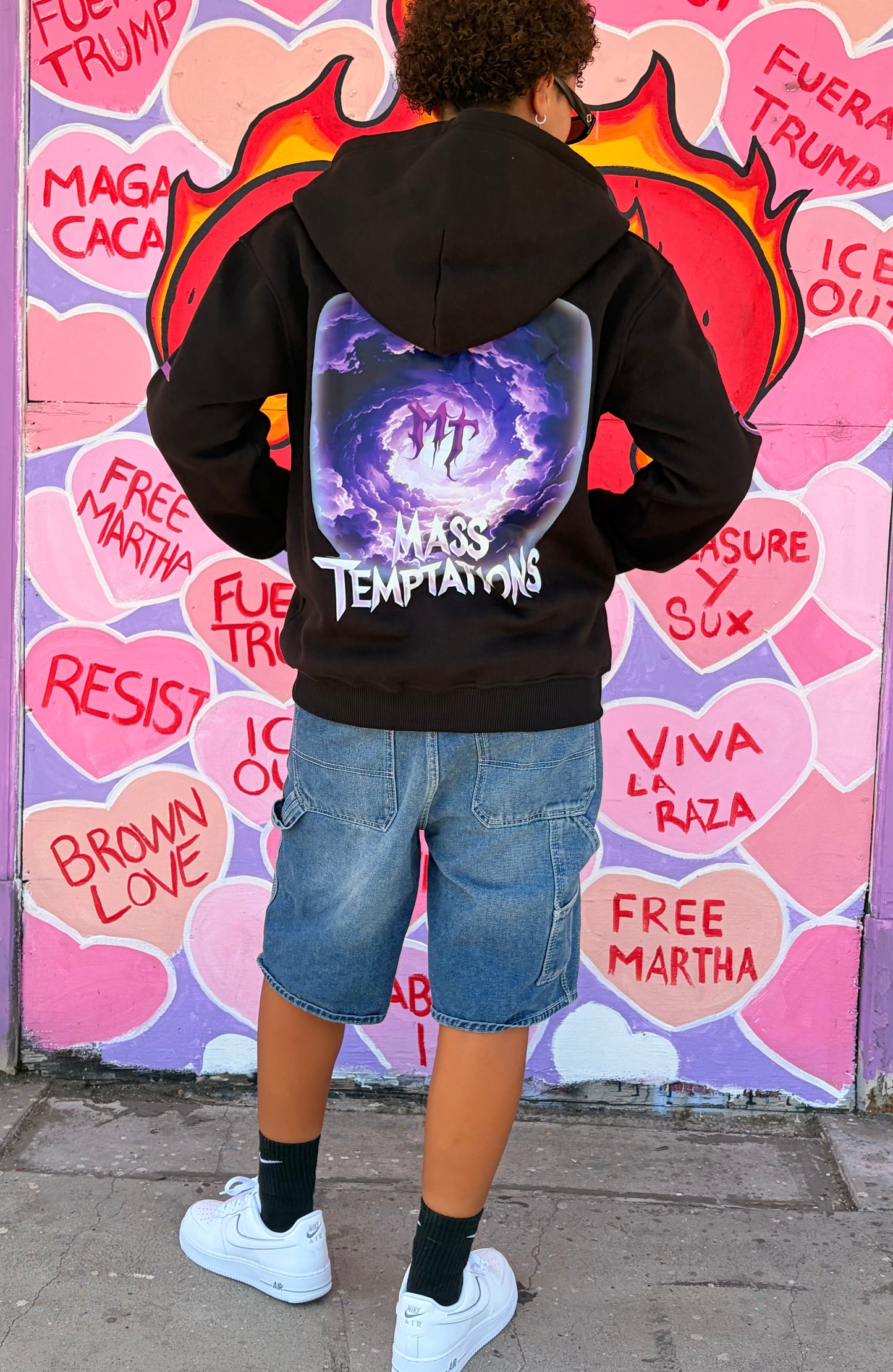 MT Rhinestone Zip-up Jacket